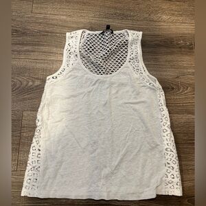 Banana Republic Small White Tank Top